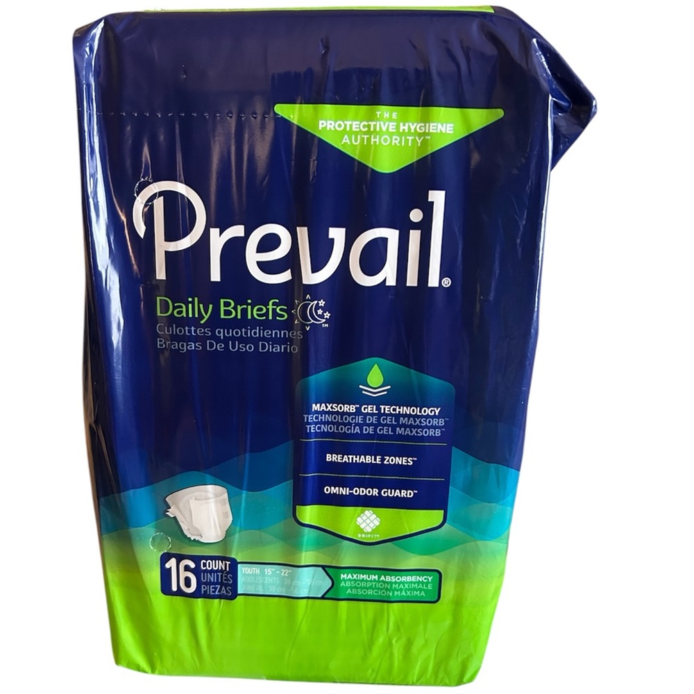 Prevail Youth Daily Briefs 16 Count